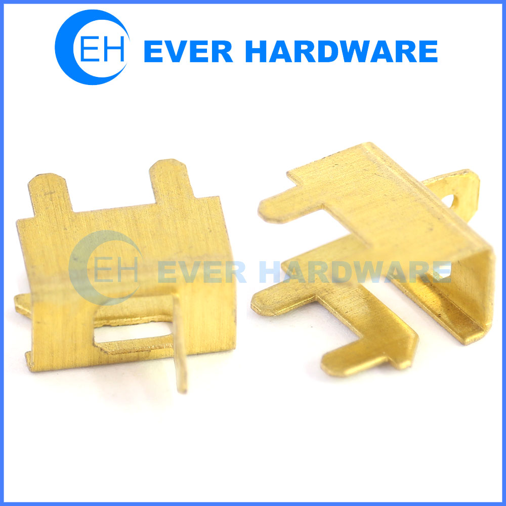 Precision metal stamping brass stamping bending parts manufacturer