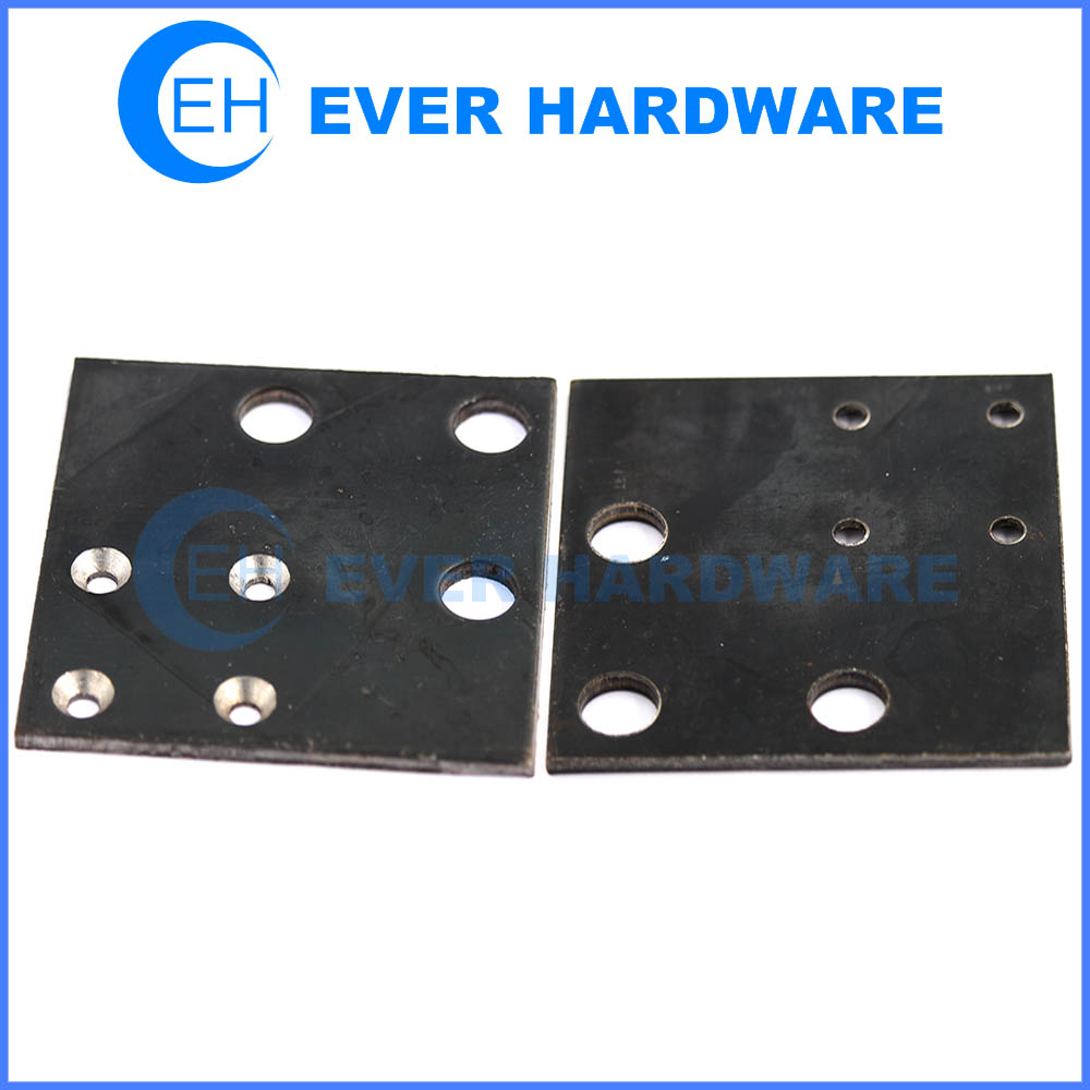 Square steel brace strut accessories 7 holes black galvanizing supplier