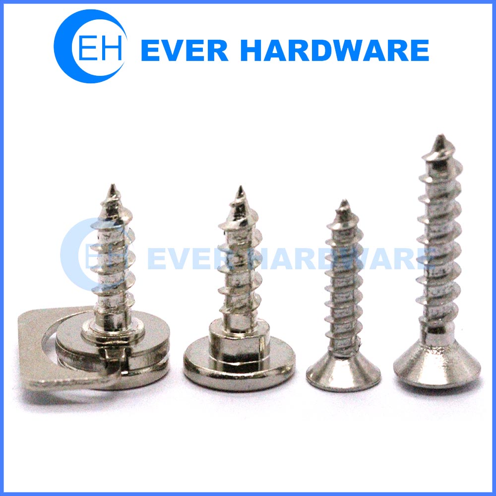 Stainless fasteners self tapping threaded custom made SS screws