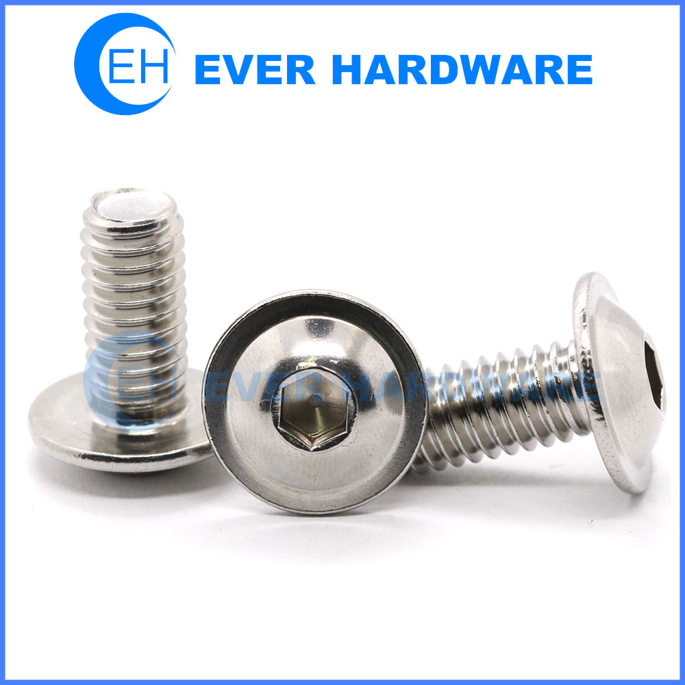 Stainless metric bolts socket head button screw socket head fasteners