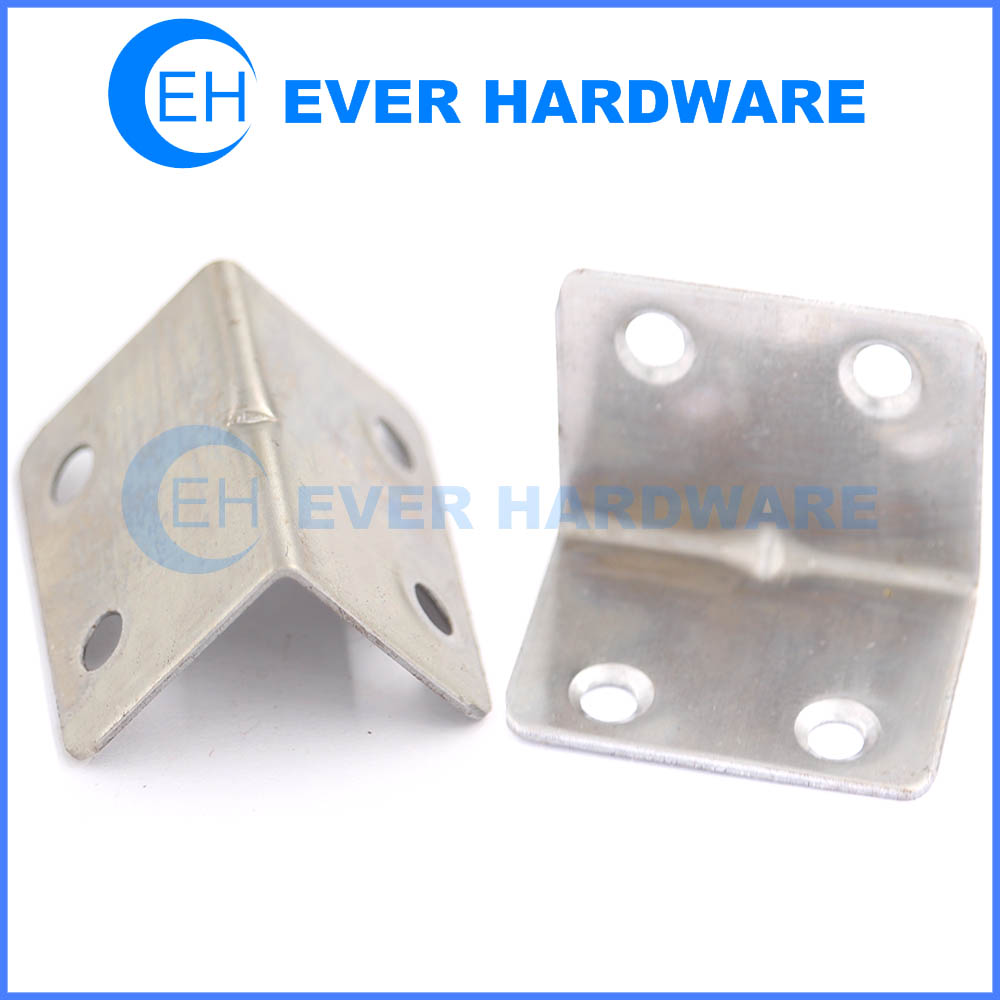 Steel angle brackets corner right angle hole angle brackets for wood