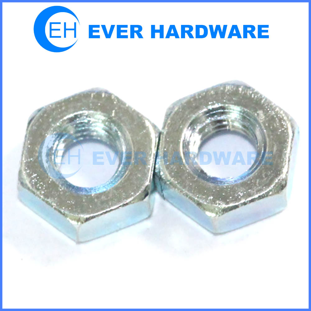 Hex nut DIN 934 ISO 4032 metric hex nuts zinc plated hexagon nut