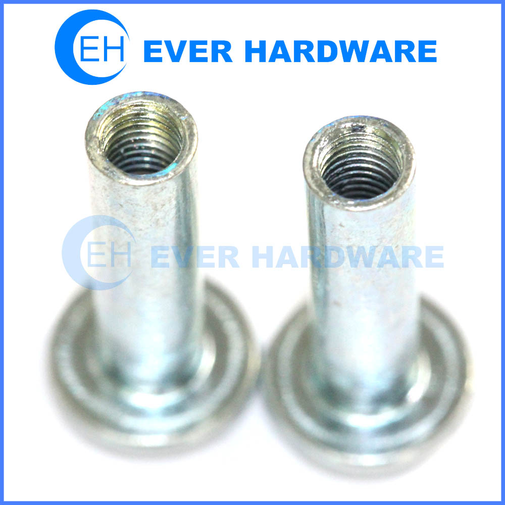 Nutsert carbon steel blind rivnut fasteners thread insert rivet nut