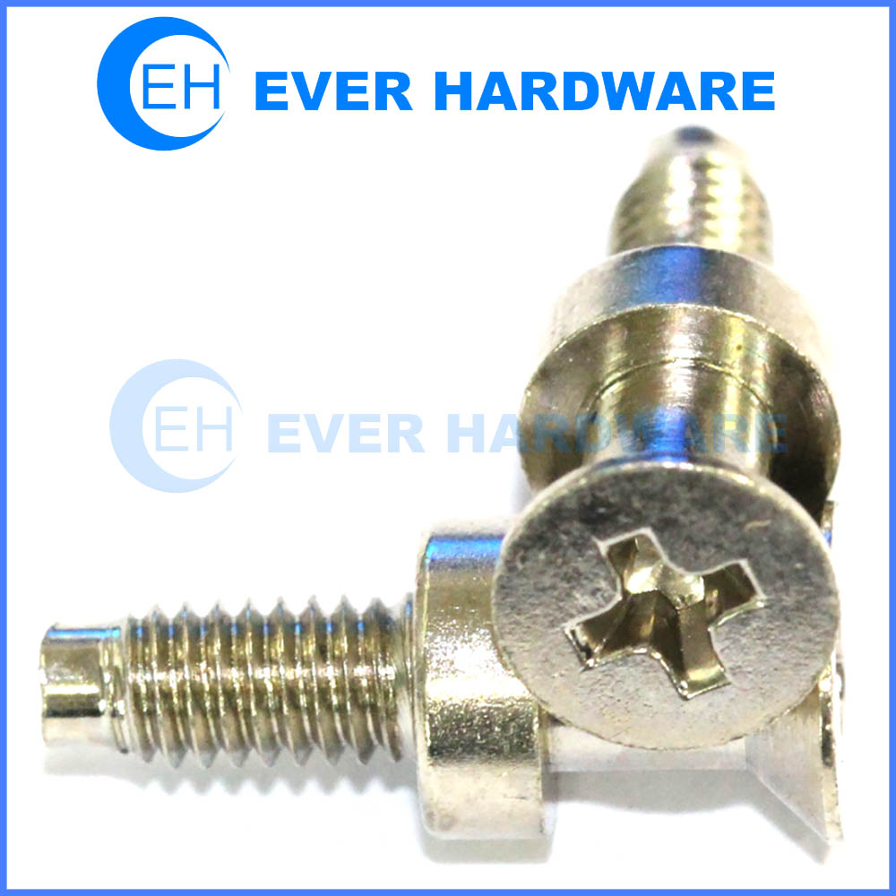 Shoulder panel screws stainless steel phillips CSK head precision bolts