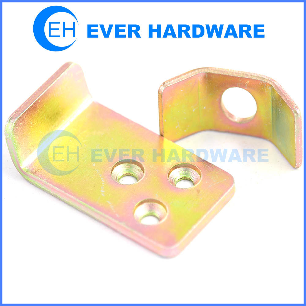 Channel bracket electro galvanized finish steel suitable angle brace manufacturer