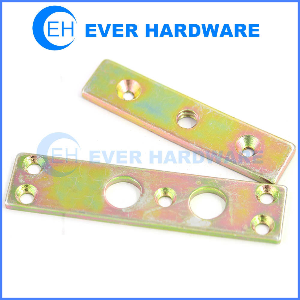 Corner brace hardware flat iron plate connector furniture accessories manufacturer