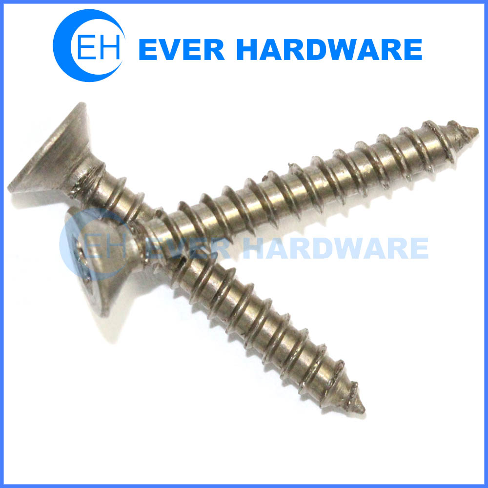 Countersunk flat self tapping screw metric AB case hardened steel supplier