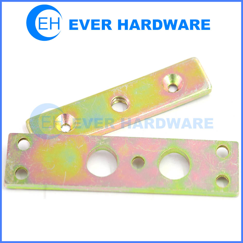 Fixing corner brace straight joint bracket flat mending fasteners rectangle plate