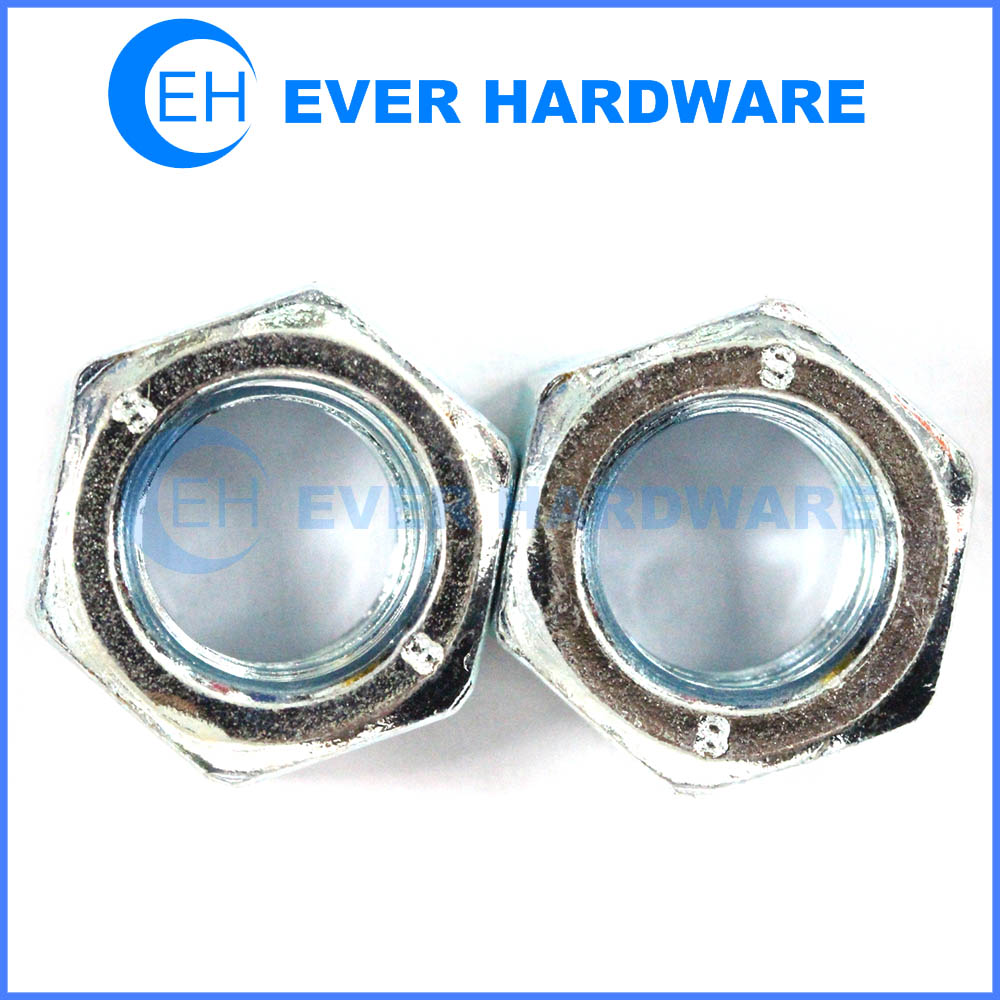 Grade 8 nuts alloy steel zinc plated metric coarse full nuts hot dipped galvanized