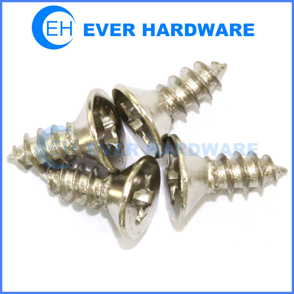 small flat head screws