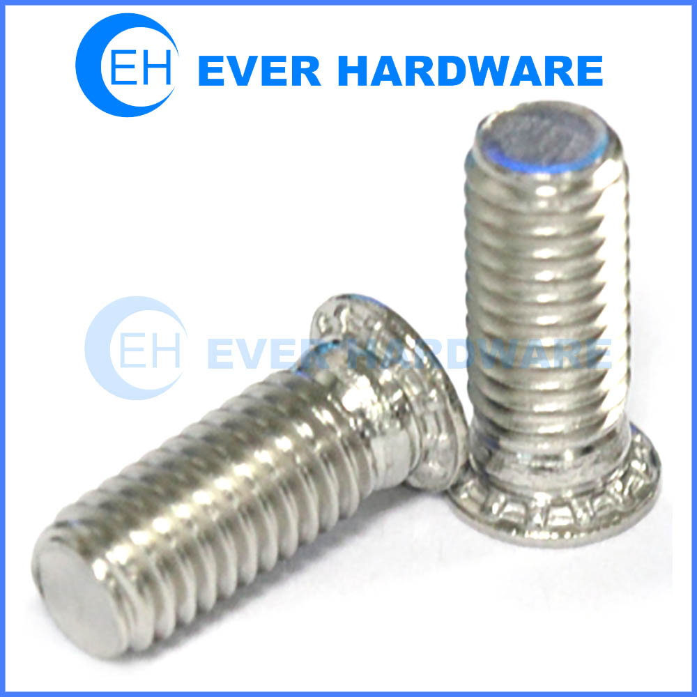 Self clinching stud flush head self clinching fasteners steel PEM screws manufacturer