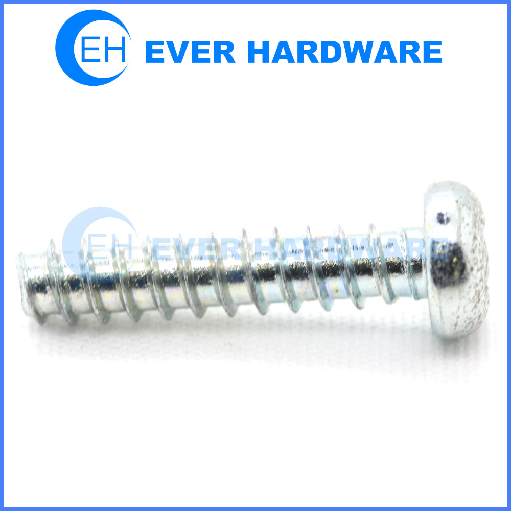 Self tapping flat end screws pan head galvanizing steel sheet metal screws