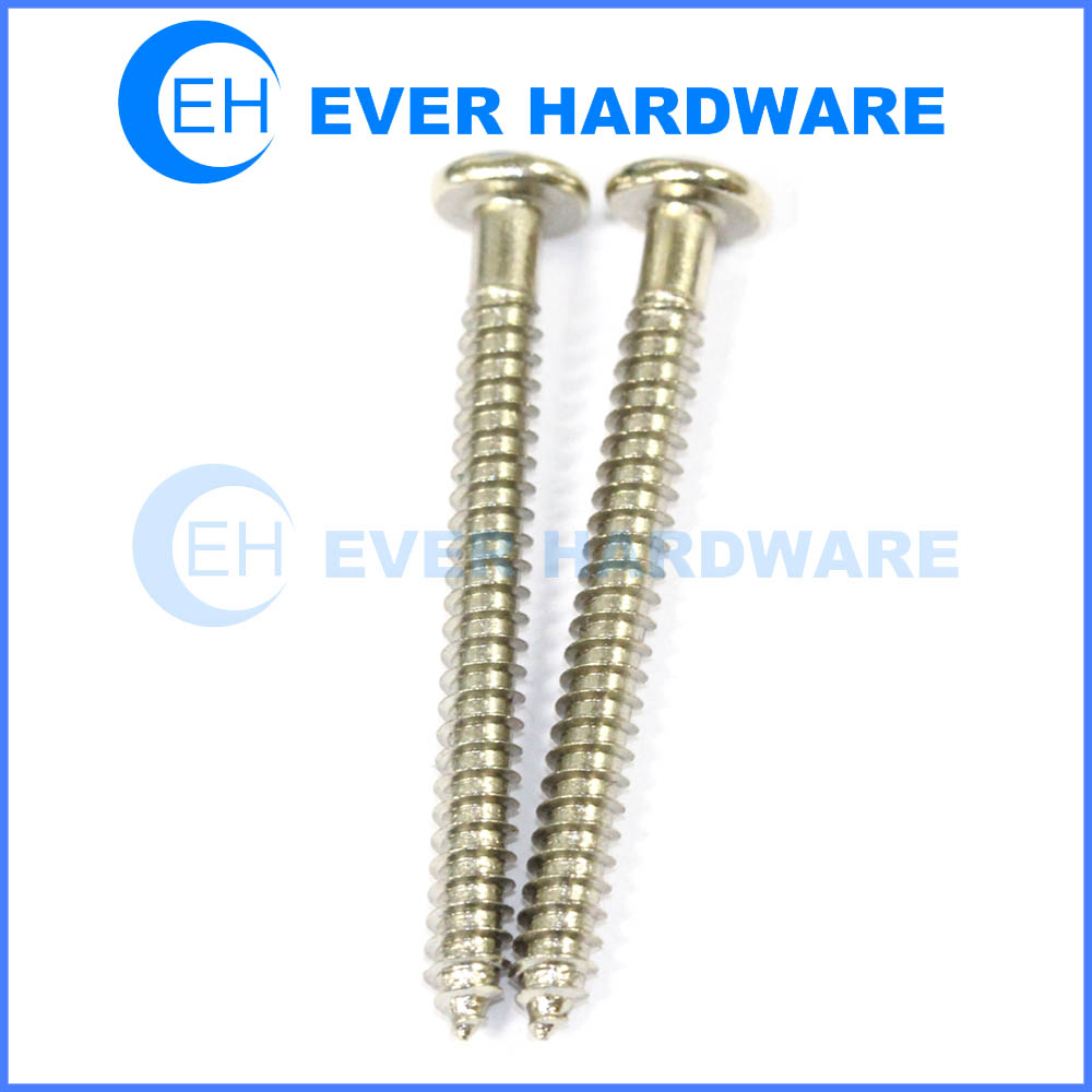 Stainless self tapping screws A2 pan head phillips DIN7981 natural color