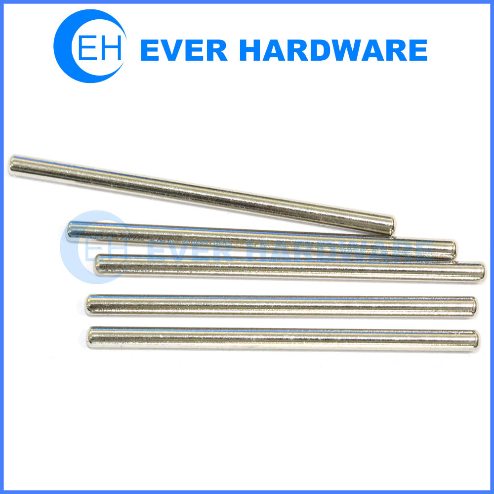 Stainless steel dowel pin round solid straight retaining rod fasten elements custom