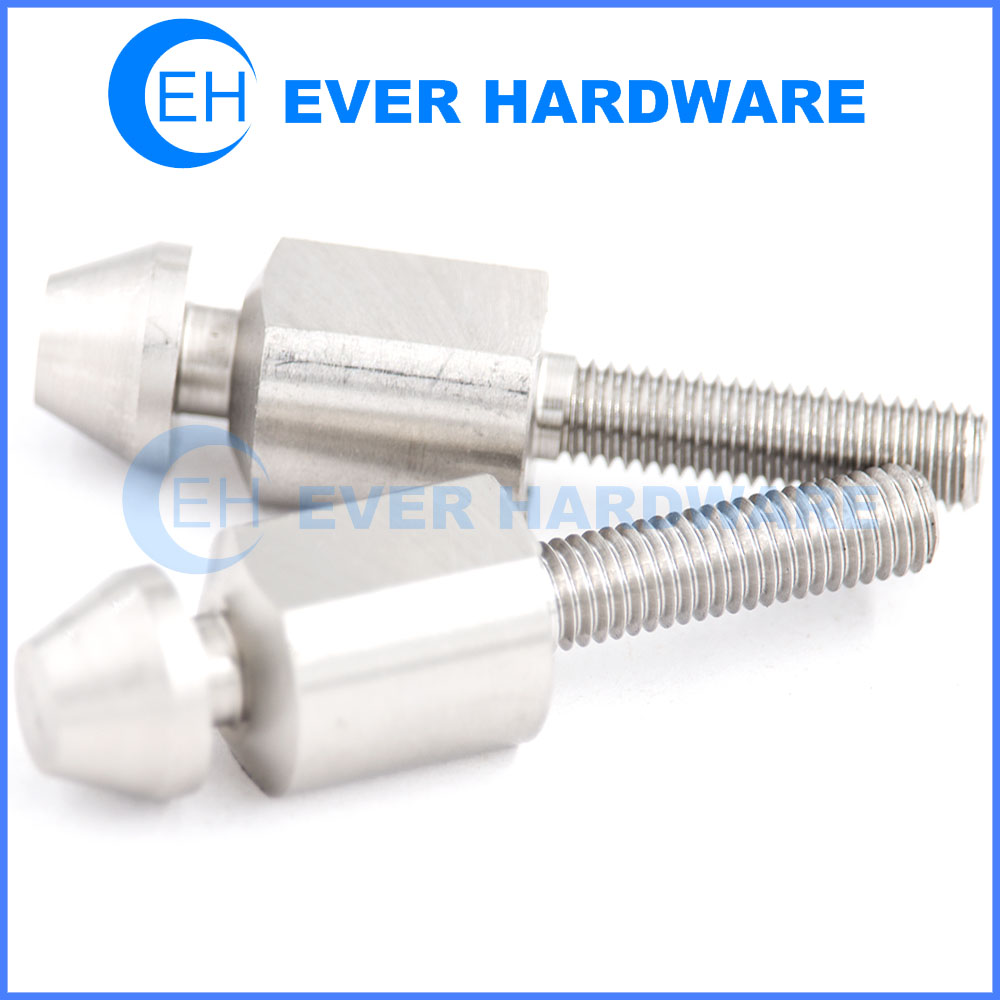 Custom electrical fixing bolts flat locked auto parts electrical conical screw