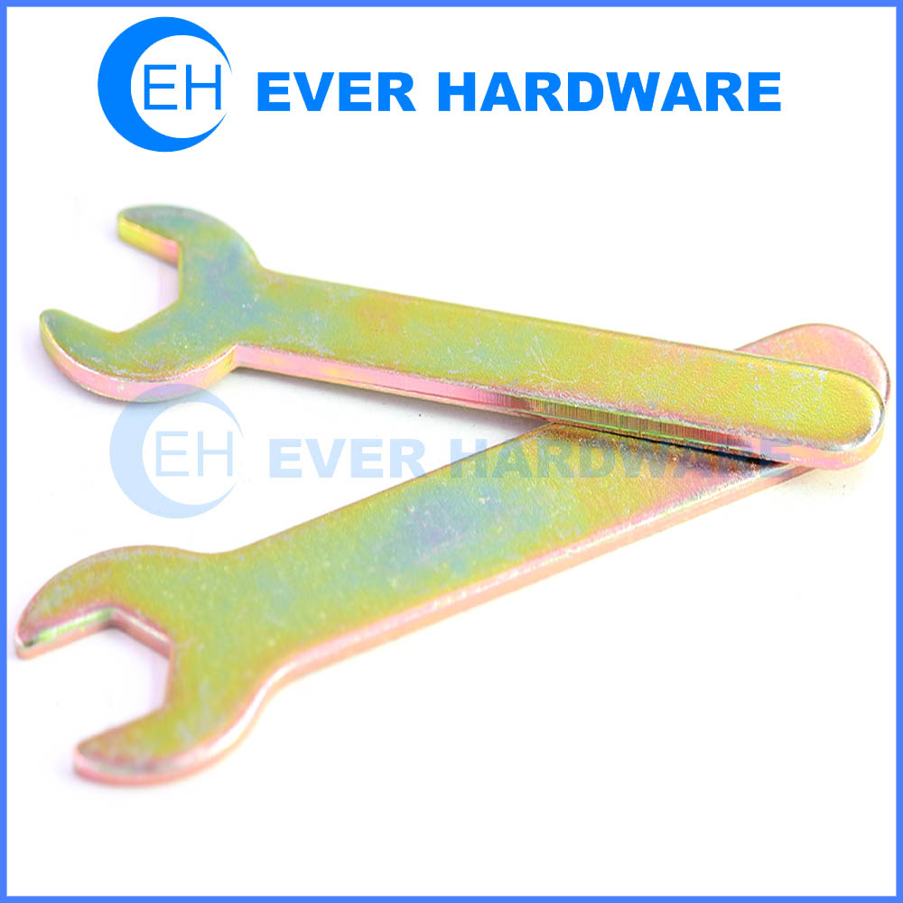 Hexagon wrench heavy duty iron plated spanner for hex nut Z type customizable