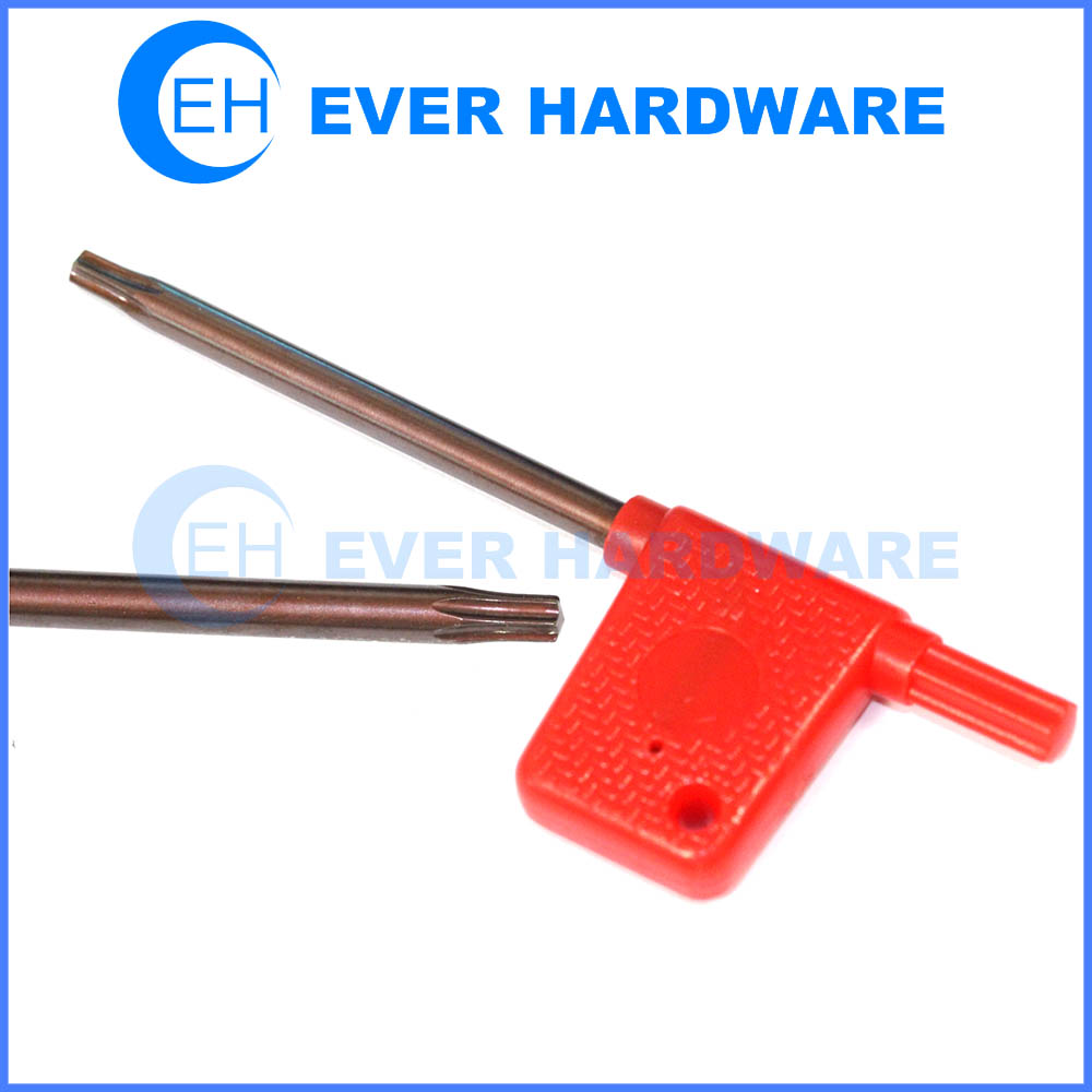 Insert torx wrench plastic flag type key spanner screw drivers handle tools