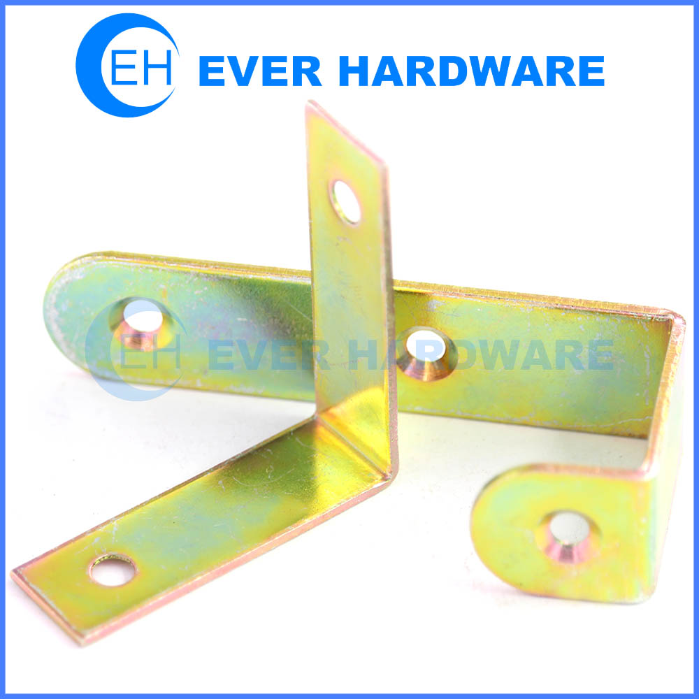 L shaped metal bracket U shaped brackets for mounting steel shelf supports