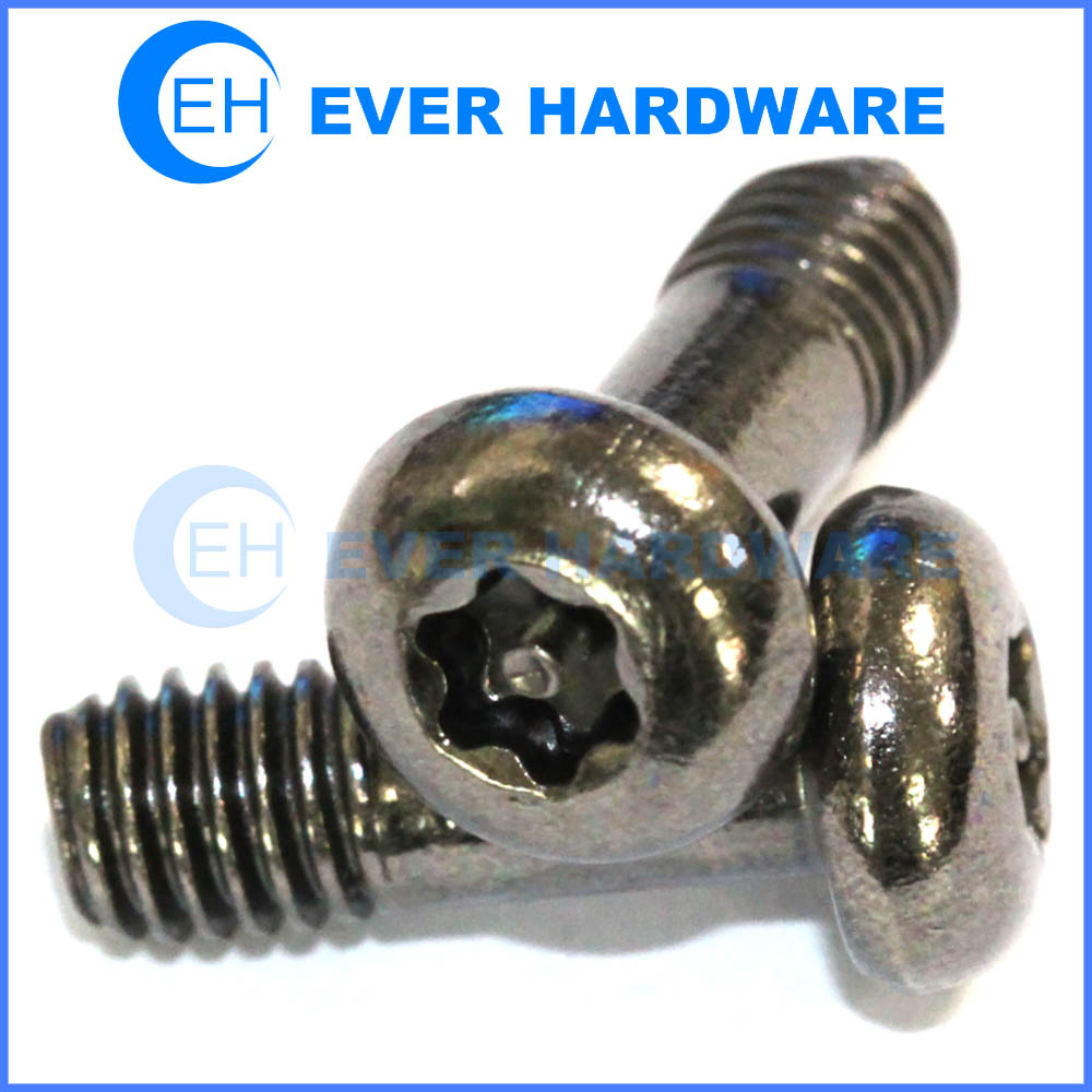 Round security screws button head torx tamper proof machine bolt fasteners