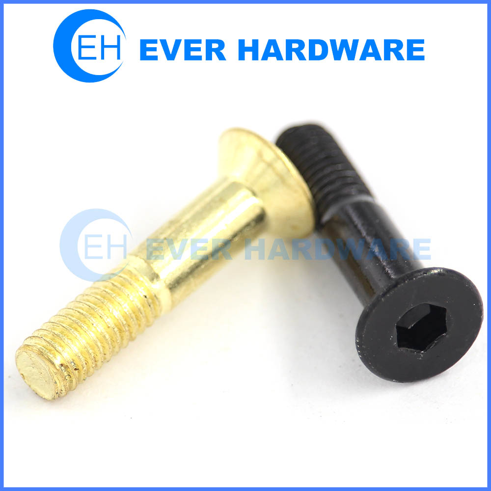 Skateboard mounting screws color iron phillips partial threaded hardware