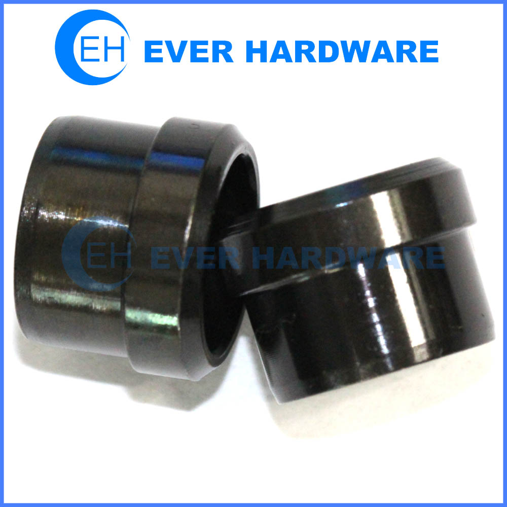 Steel bushing sleeve segment ring black electrophoresis bearing shoulder sleeves