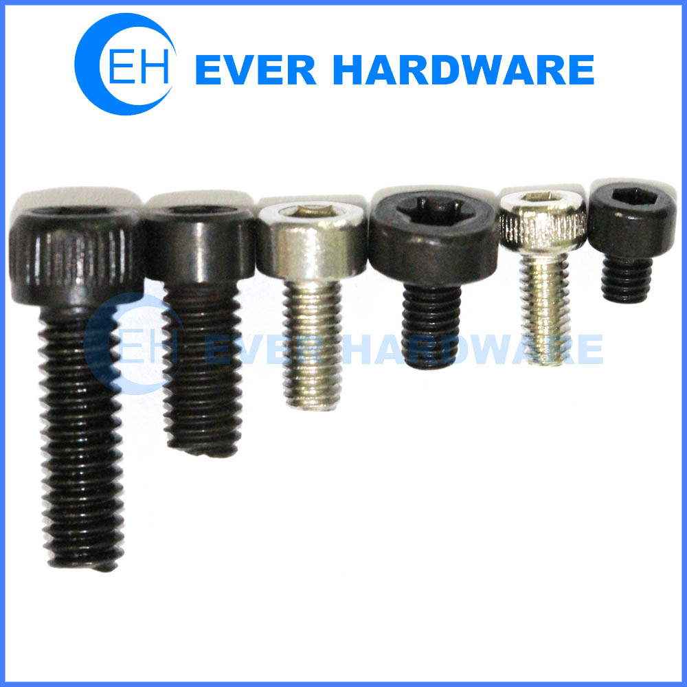 Socket cap screws hex drive black oxide galvanizing finish alloy steel for die fixturing applications