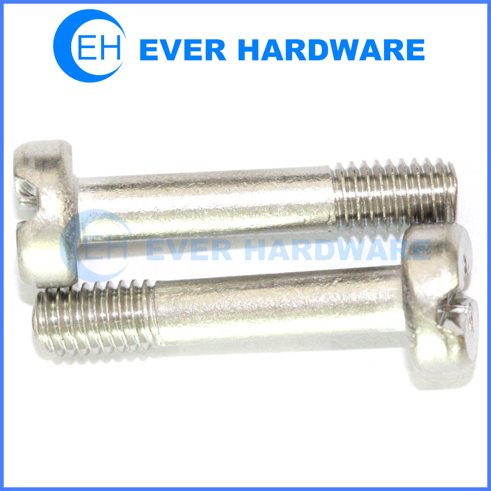 Air conditioner screw stainless steel cheese head cross slot partial thread