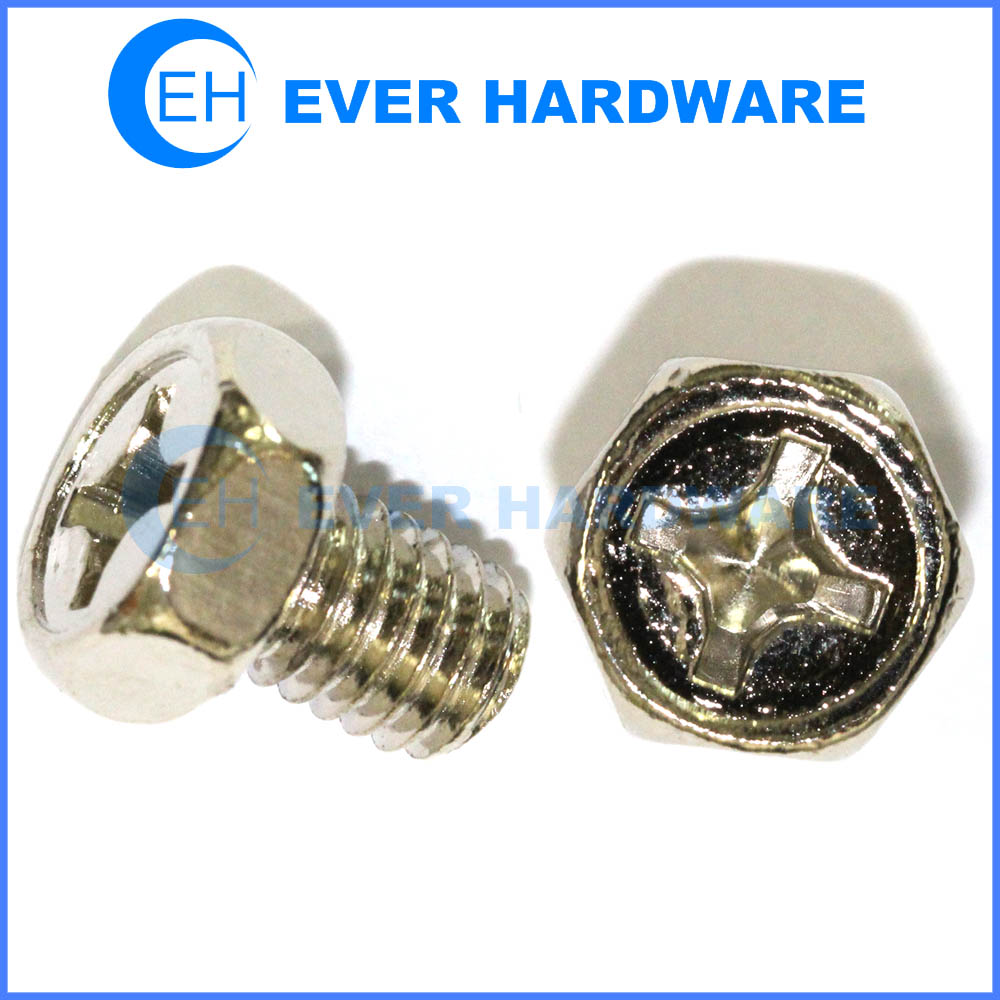 Chassis screws thumbnail replacement PC mounting fasteners hex cross