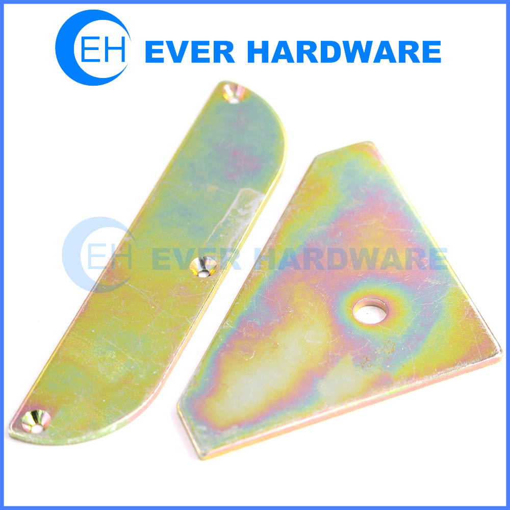 Flat building plate unistrut fitting channel brackets hole straight repair fixing