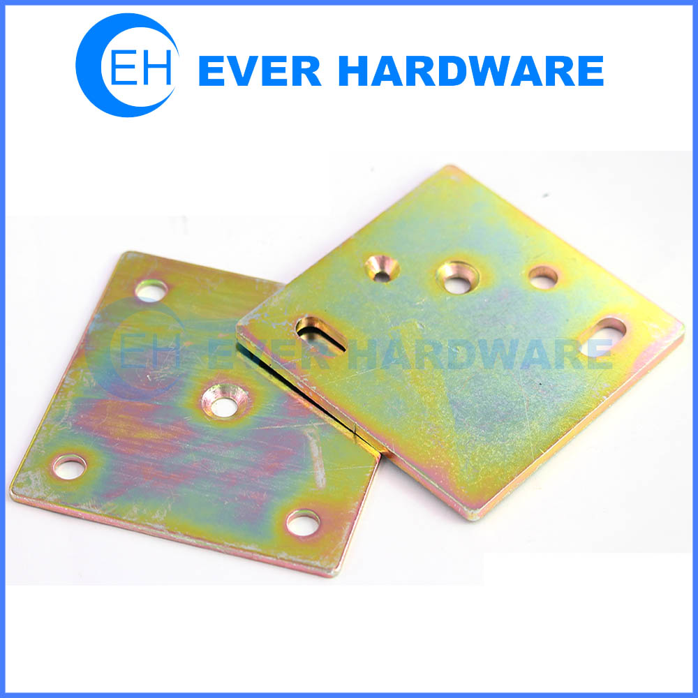 Flat metal plate galvanizing steel corner bracket flexible rectangular