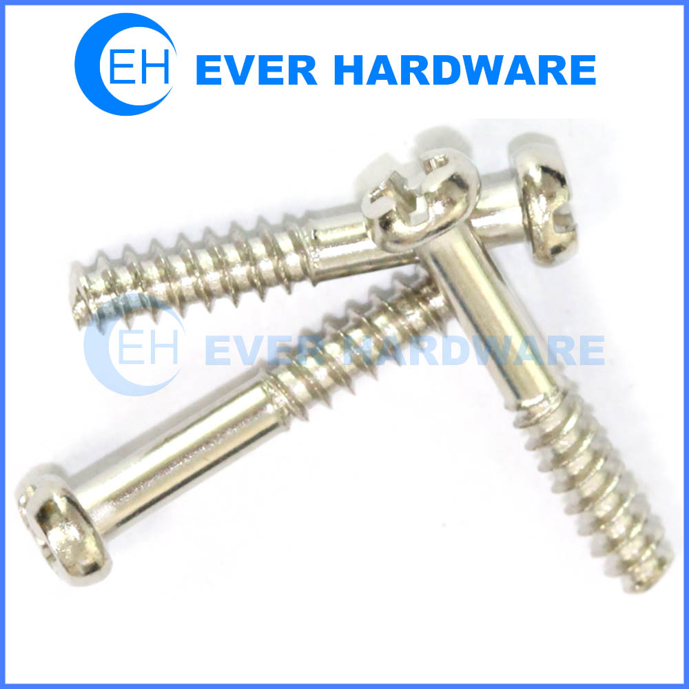 Light screw generic drive partial right hand threaded stainless steel