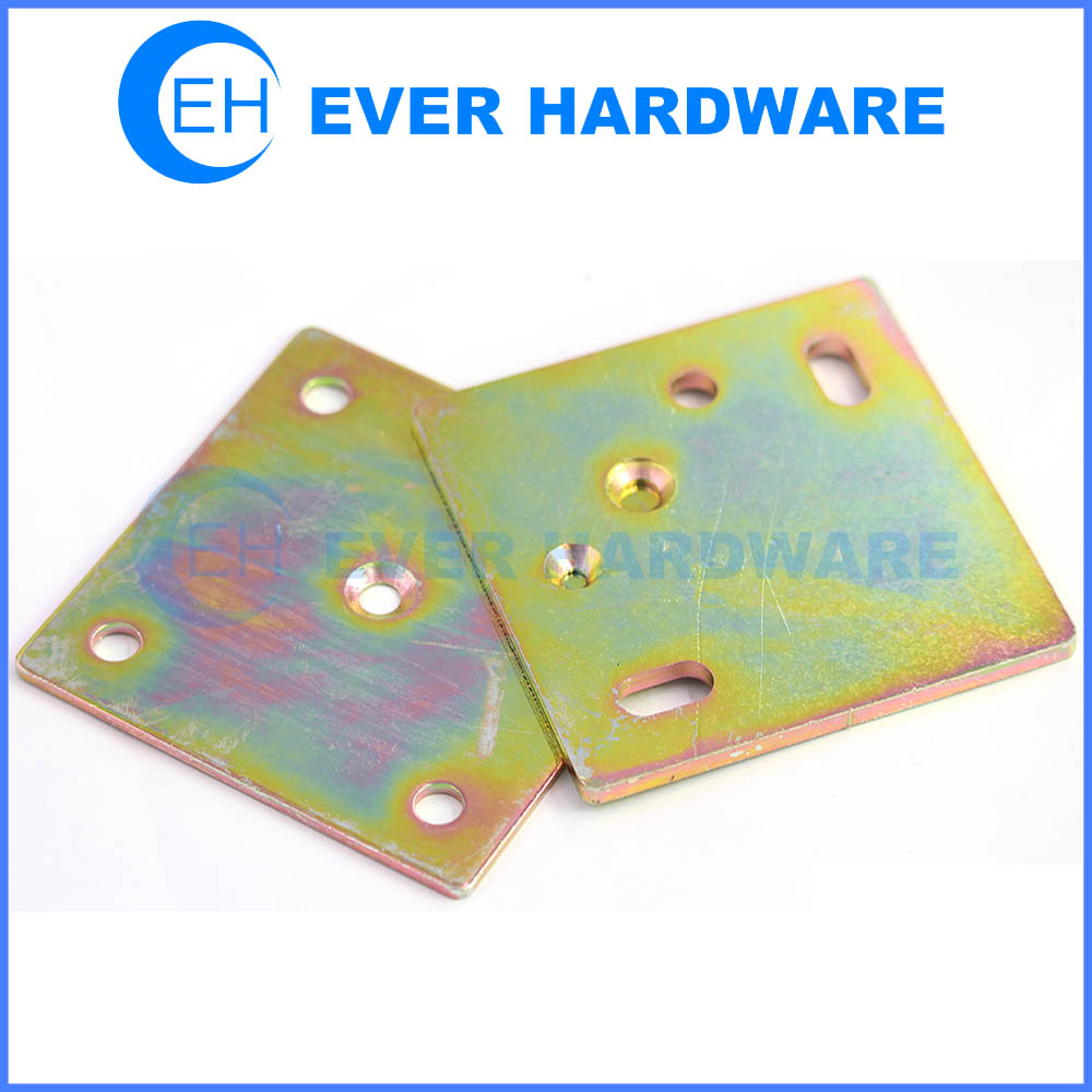 Small brackets iron mounting flat metal wood supports heavy duty hardware