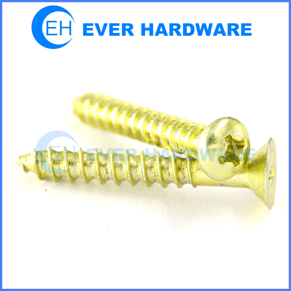 M2 M2.2 M2.6 M3 M5 304 Stainless Pan Phillips Head Flat Tail Self-tapping Screws 