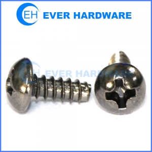 Button head screw metric philips recess black nickel plating