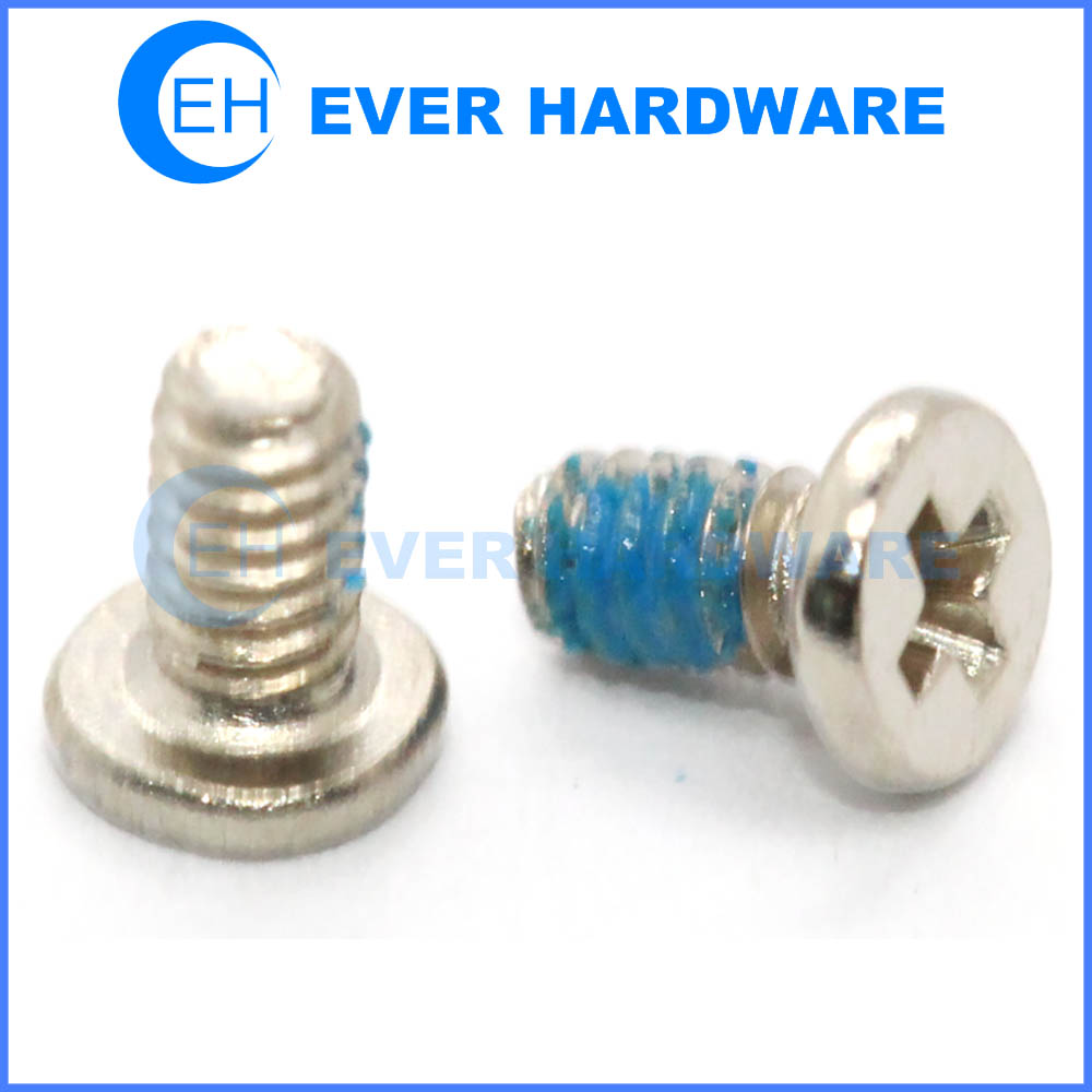 Small machine screws micro screws for electronics nylon patch