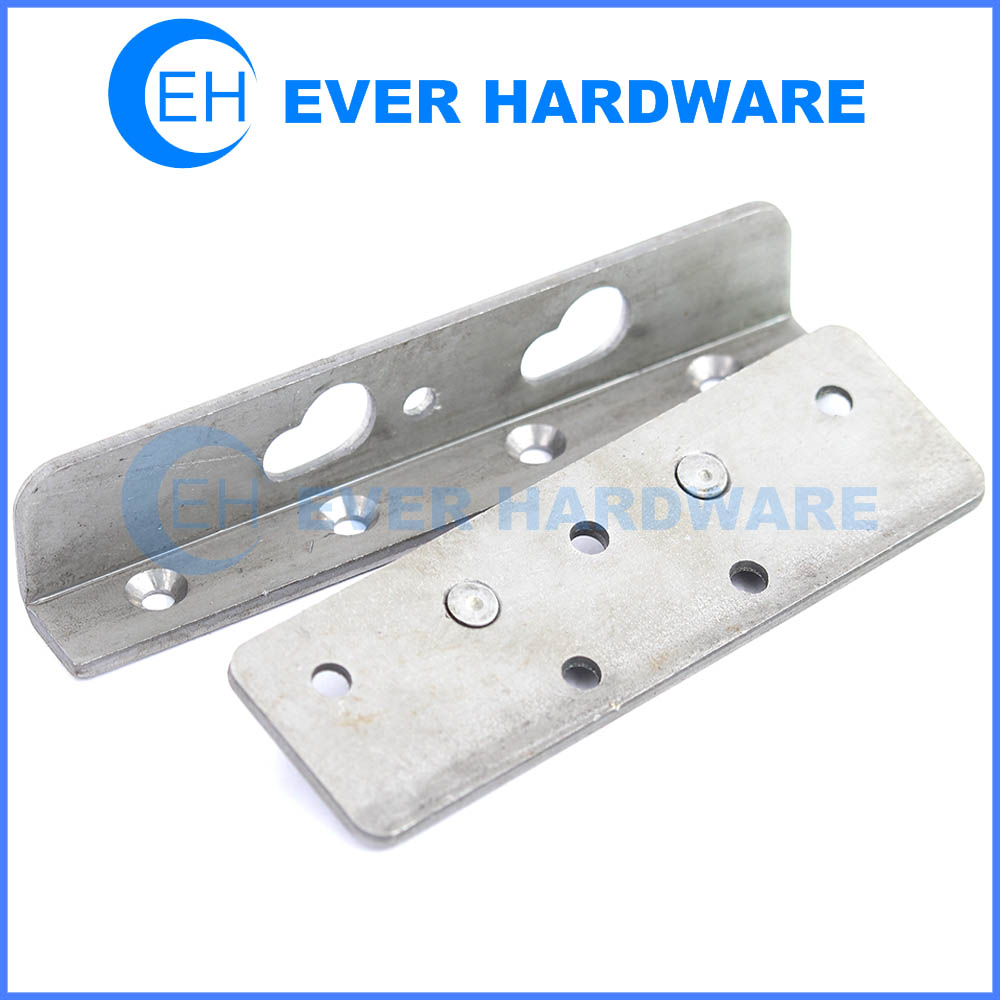 Bed Rail Bolts No Mortise Hardware, Bed Frame Fasteners