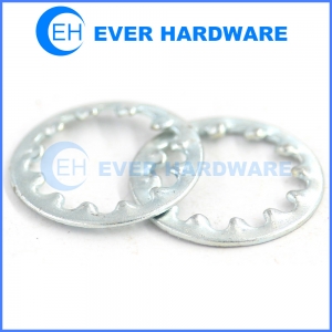 Internal star lock washer internal tooth finishing metric locking washers
