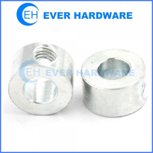 Round metal spacers threaded standoffs spacers metal ring spacer