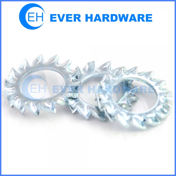 Star lock washer external toothed lock washer metric washers hardware