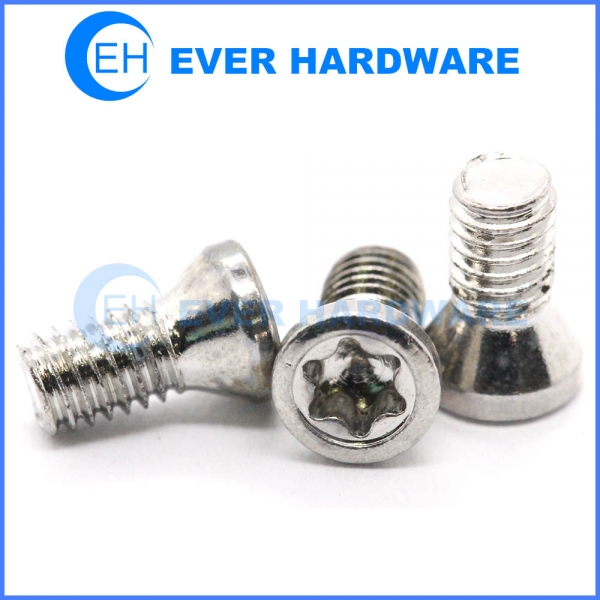 Torx bolts countersunk head security bolts chrome plating cutlery ...