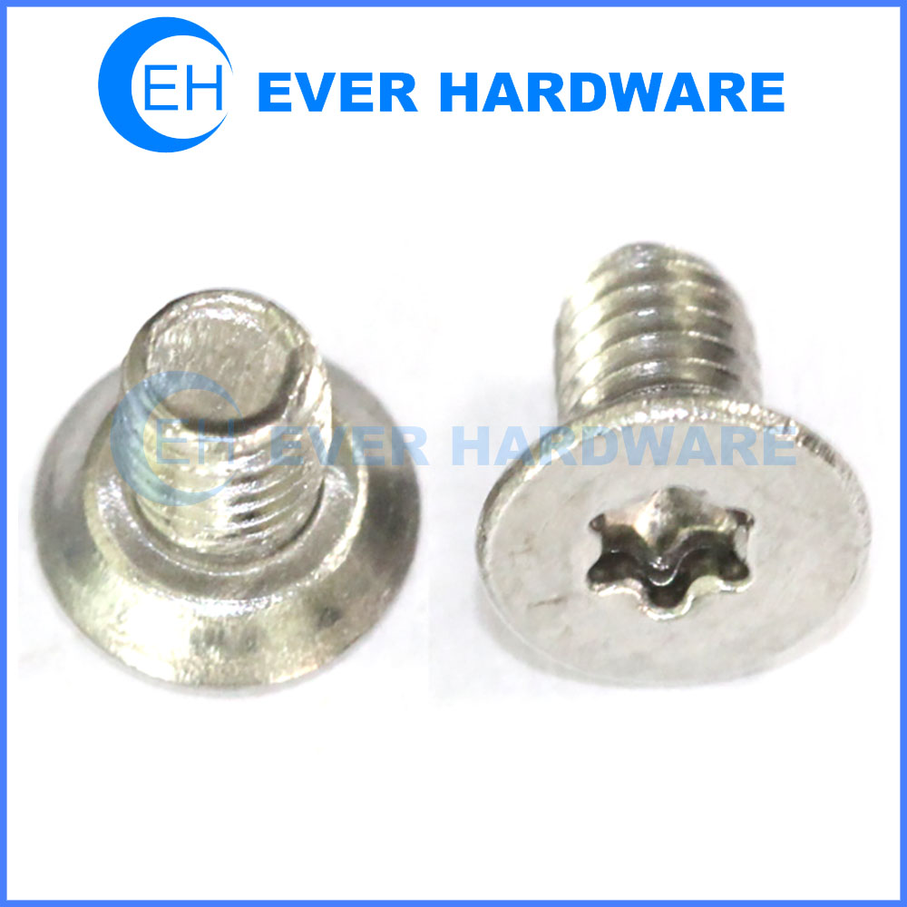 Flat Head Phillips Machine Screw Stainless Steel Plain Finish 90 or 120 Degree Metric or Imperial Size Cross Recessed PFH Screws Crown Bolts Manufacturer