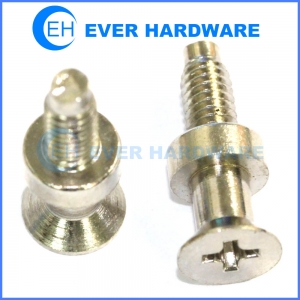 Custom shoulder bolt stainless countersunk anti loose precision bolts