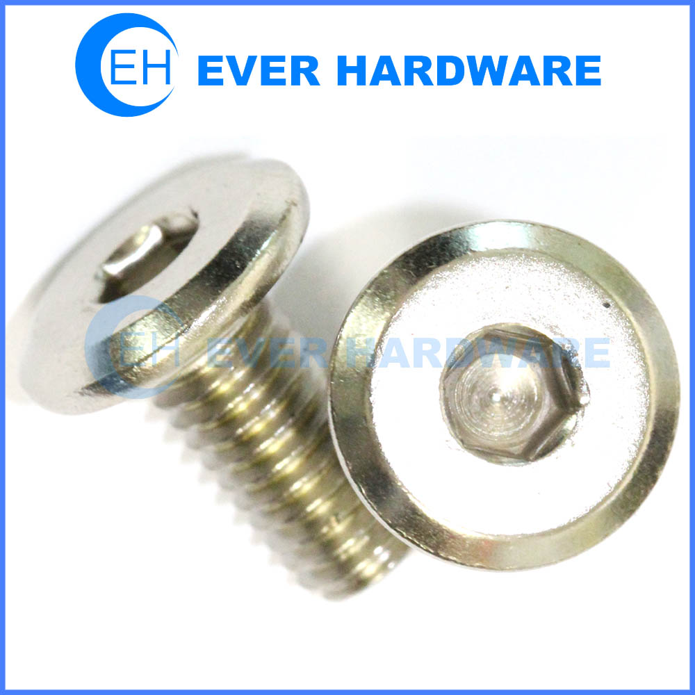 Furniture screw stainless steel hex drive flathead connector bolt manufacturer