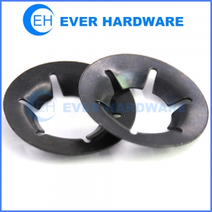 Clip washer conical retaining metal lock flower grab starlock washers manufacturer