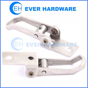 Door hinge lock cold storage door lock adjustable latch hardware custom made