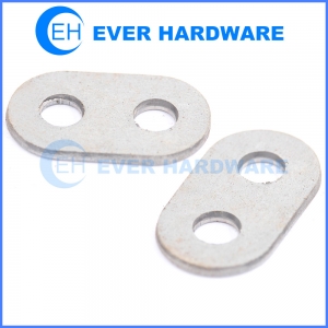 Fence rail straps rails fixing bracket arris cant round picket wood zinc galvanizing