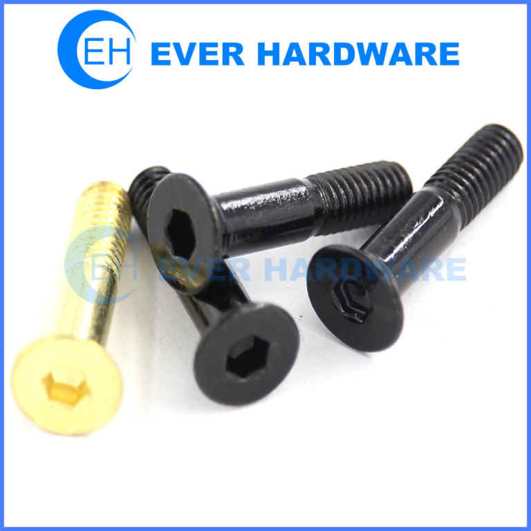 Independent Genuine Parts Phillips Hardware Bx=12 Pks/8 Skateboard Bolts,Black/Silver,1