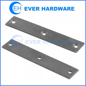 Zinc plated mending plate steel indoor and outdoor wood applications use