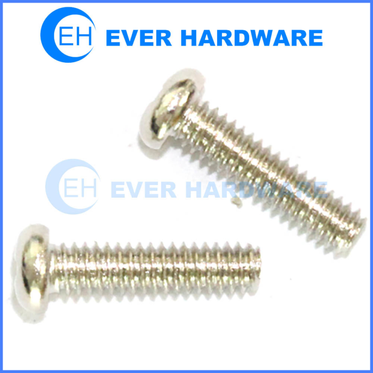 Zinc finish machine screw phillips drive pan head carbon steel galvanizing