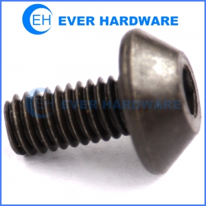 Milling cutter head screw mushroom head hex socket cutting tool fasteners